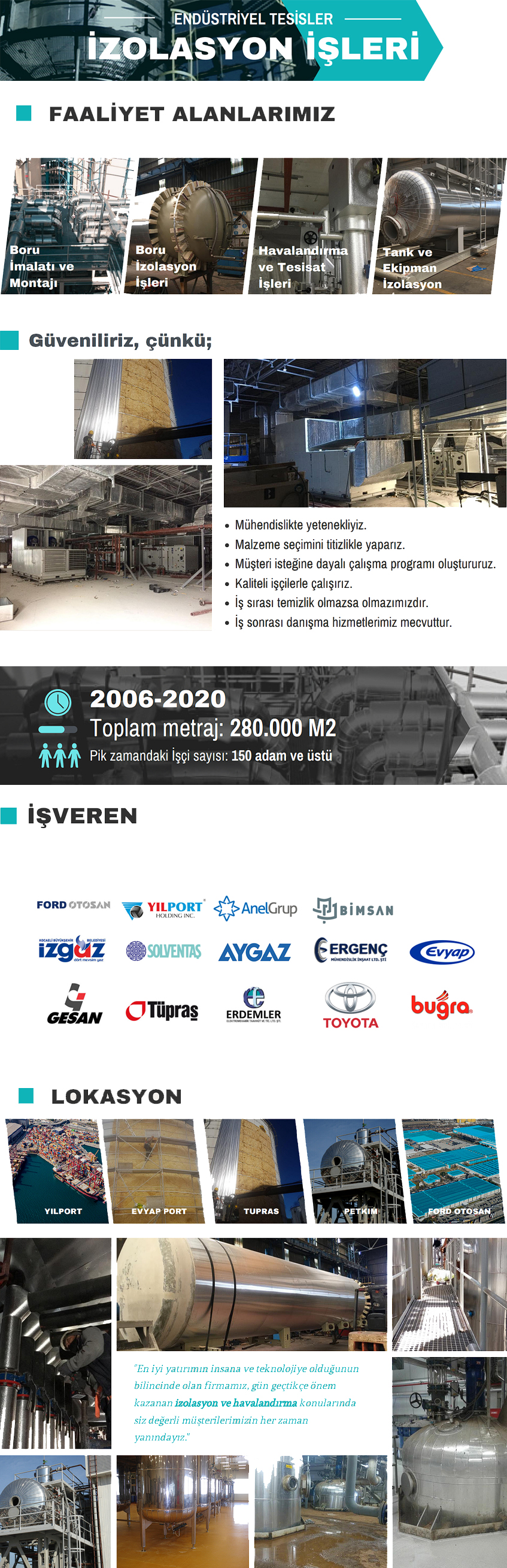 ENDÜSTRİYEL TESİSLER